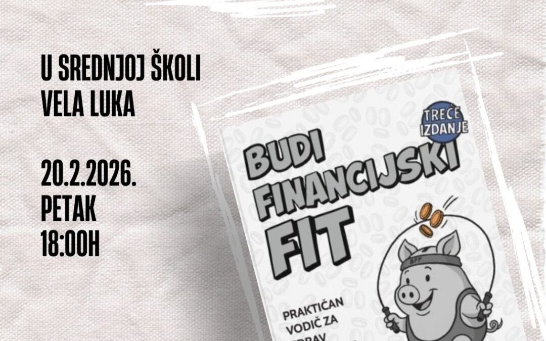 Toni Milun u Veloj Luci predstavlja bestseler “Budi financijski fit”