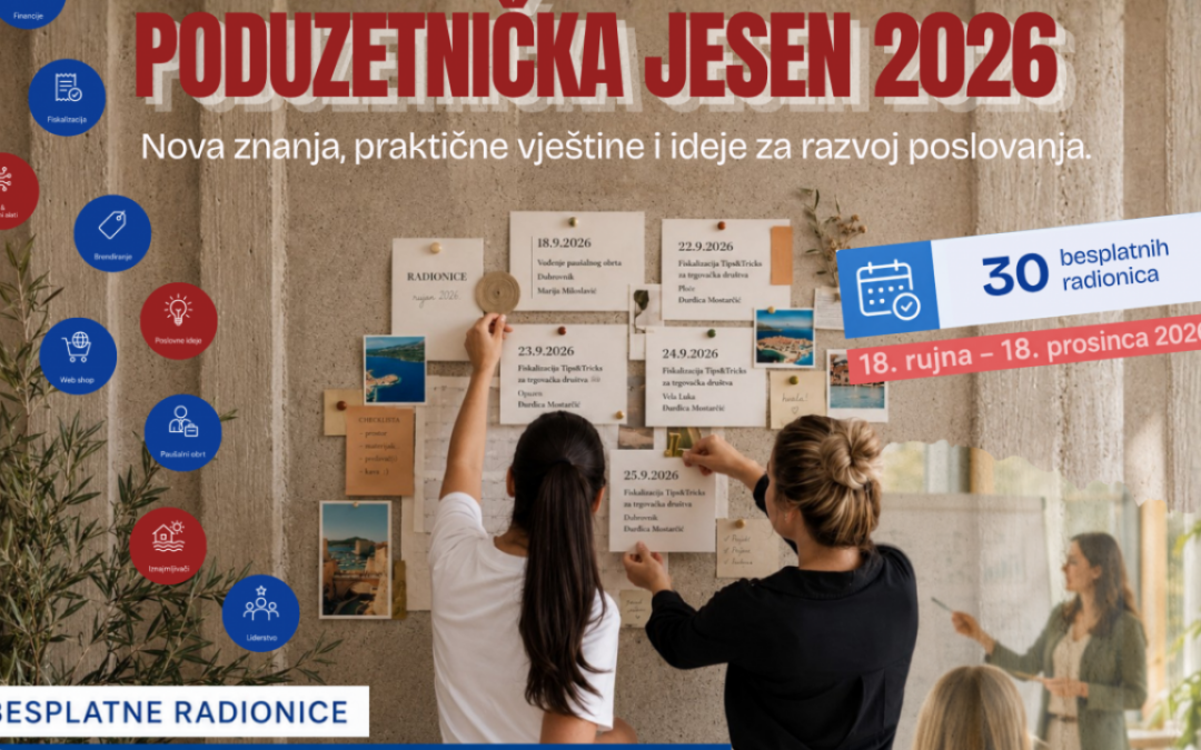 Dobro došli u PODUZETNIČKI JESEN 2026